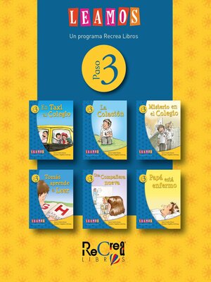 cover image of Colección Leamos Paso 3